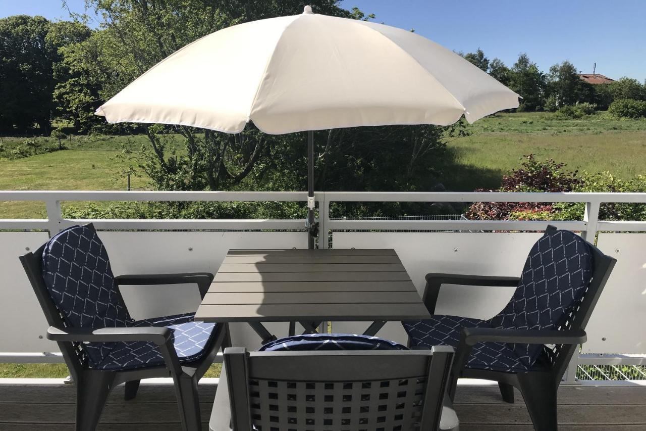 Ferienhaus Solamar Rügen FeWo OG Balkon Breege Exterior foto